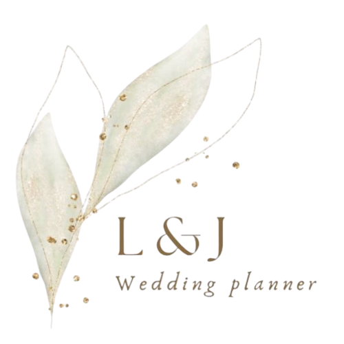 logo landj wedding planner transparant